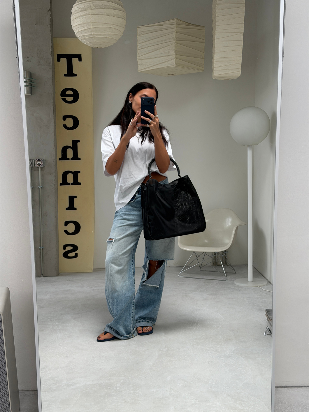 RR ARCHIVE Gucci Bamboo Mesh Maxi Bag