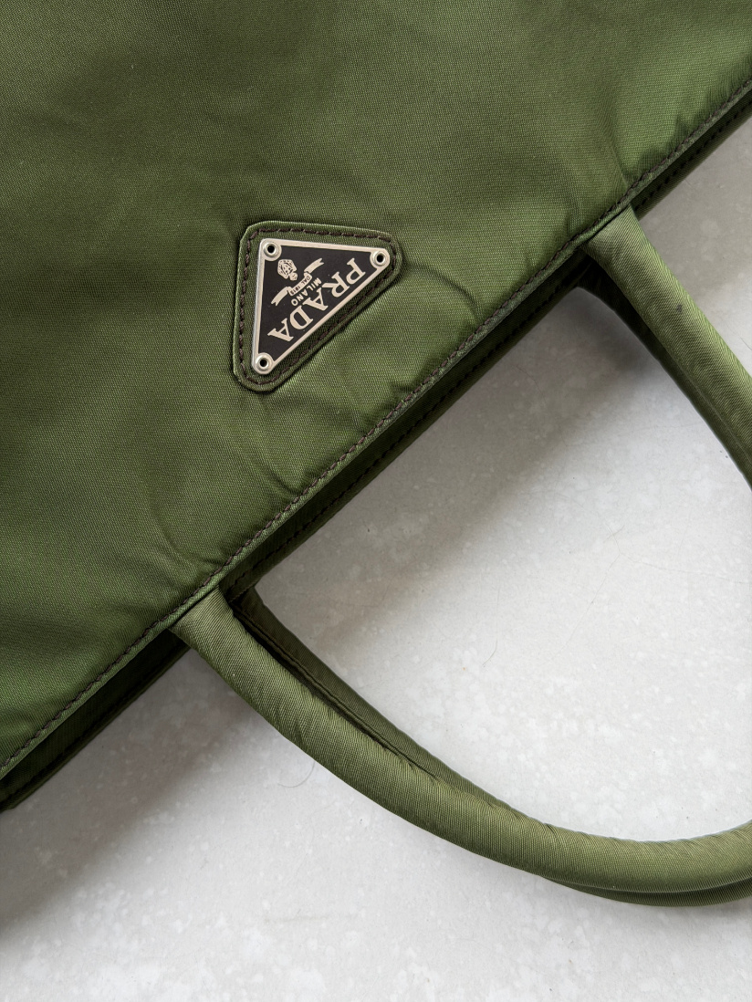 RR ARCHIVE Prada Nylon Midi Tote