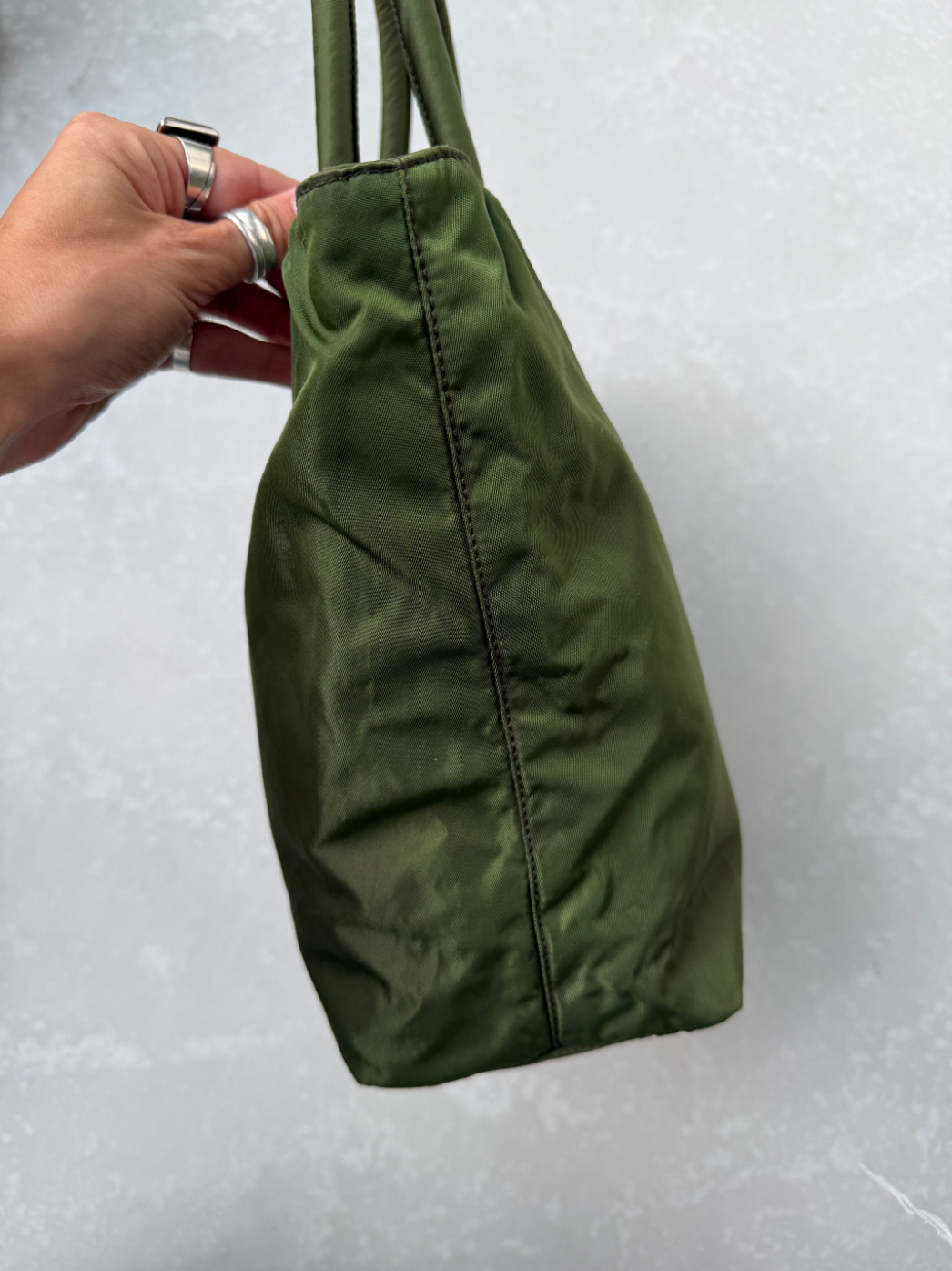 RR ARCHIVE Prada Nylon Midi Tote
