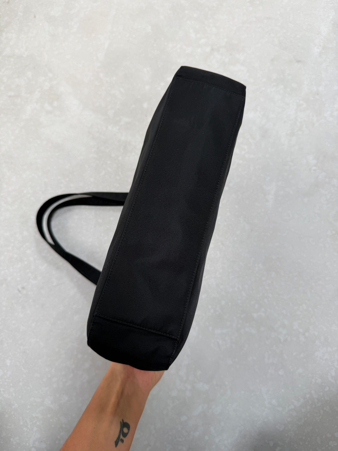 RR ARCHIVE Prada Plexi Closure Shoulder Bag