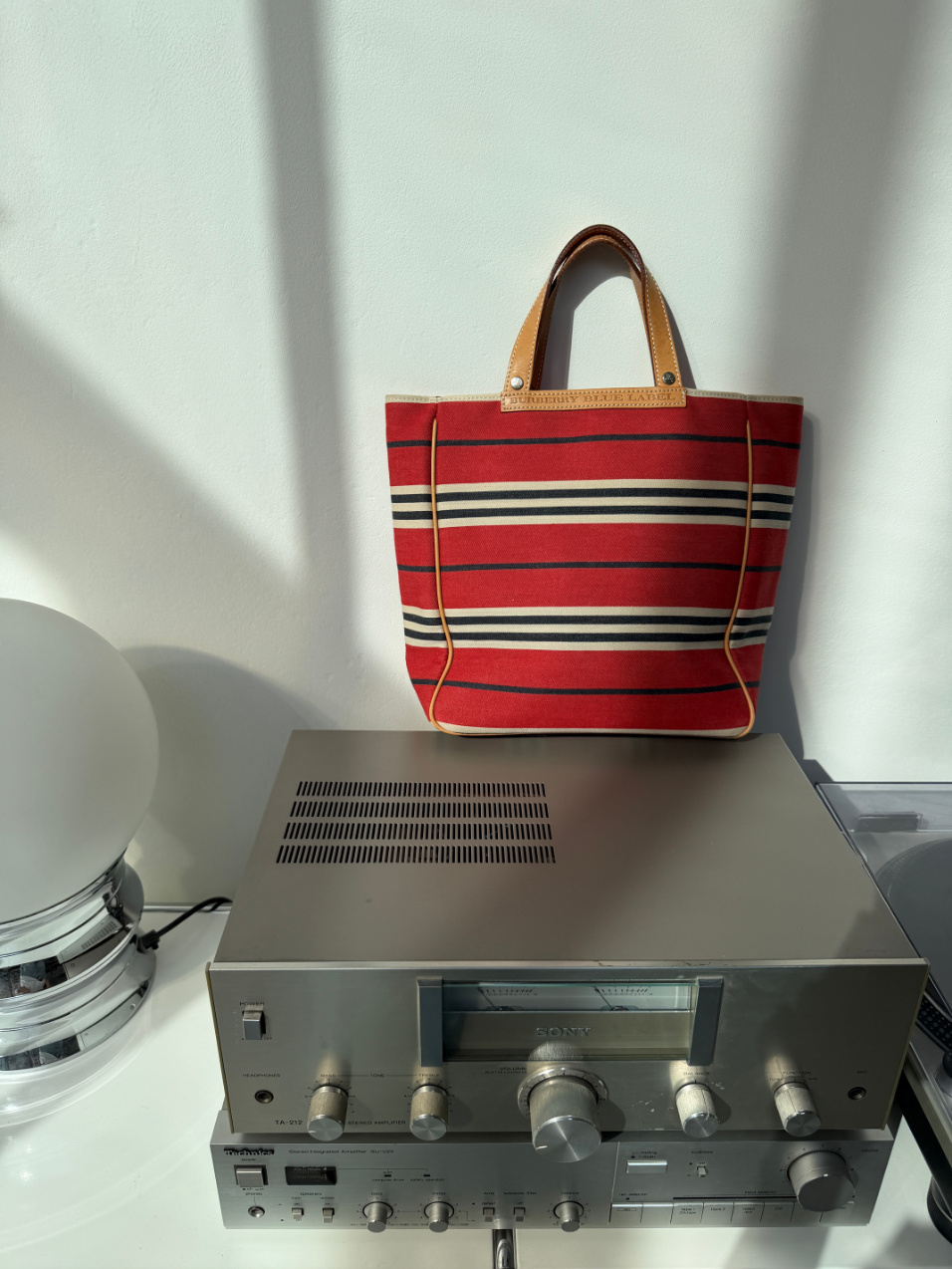 RR ARCHIVE Burberry Blue Label Canvas Tote