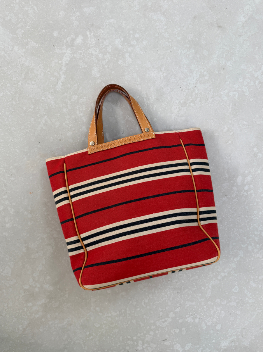 RR ARCHIVE Burberry Blue Label Canvas Tote