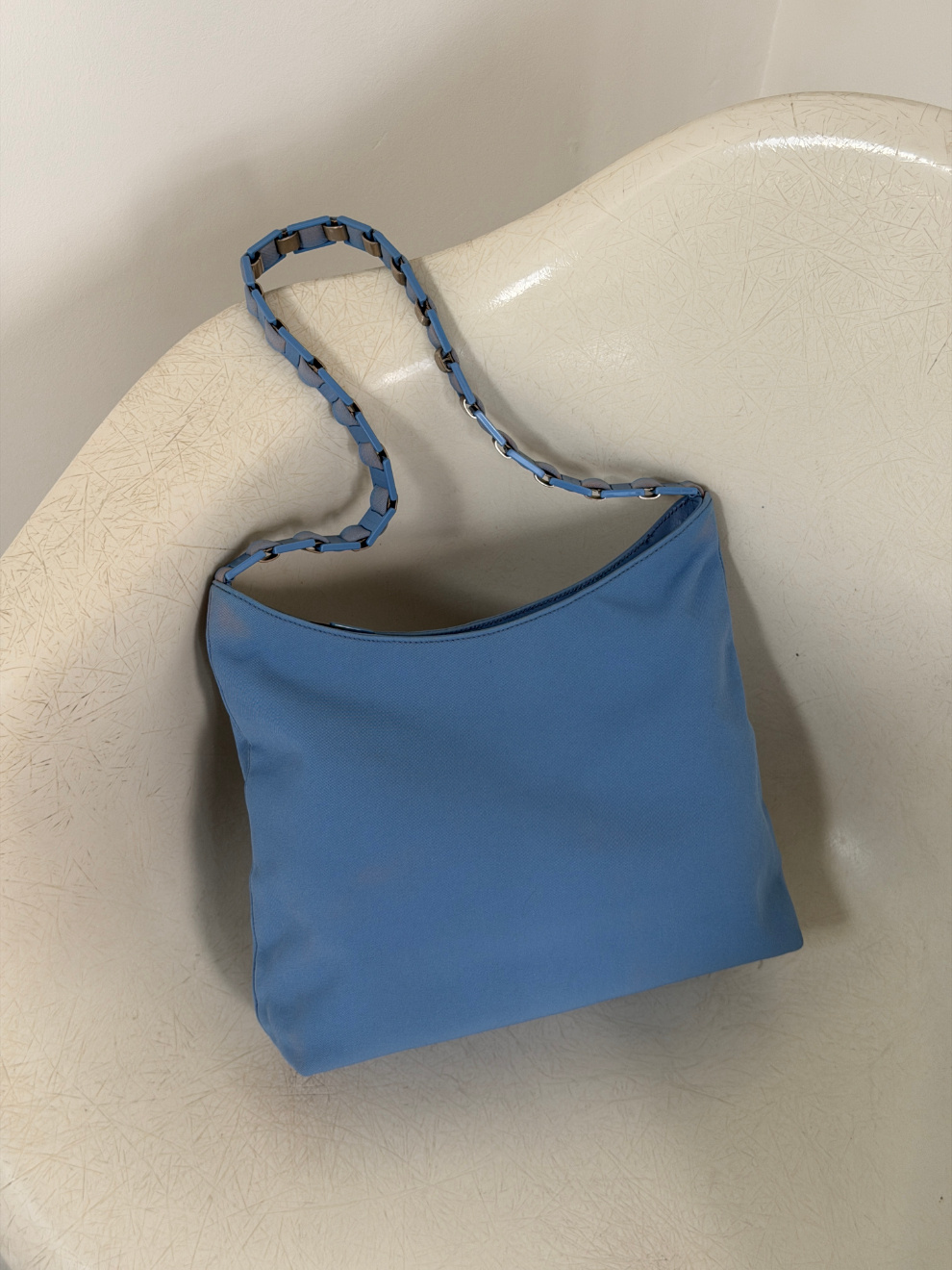 RR ARCHIVE Salvatore Ferragamo Canvas Shoulder Bag