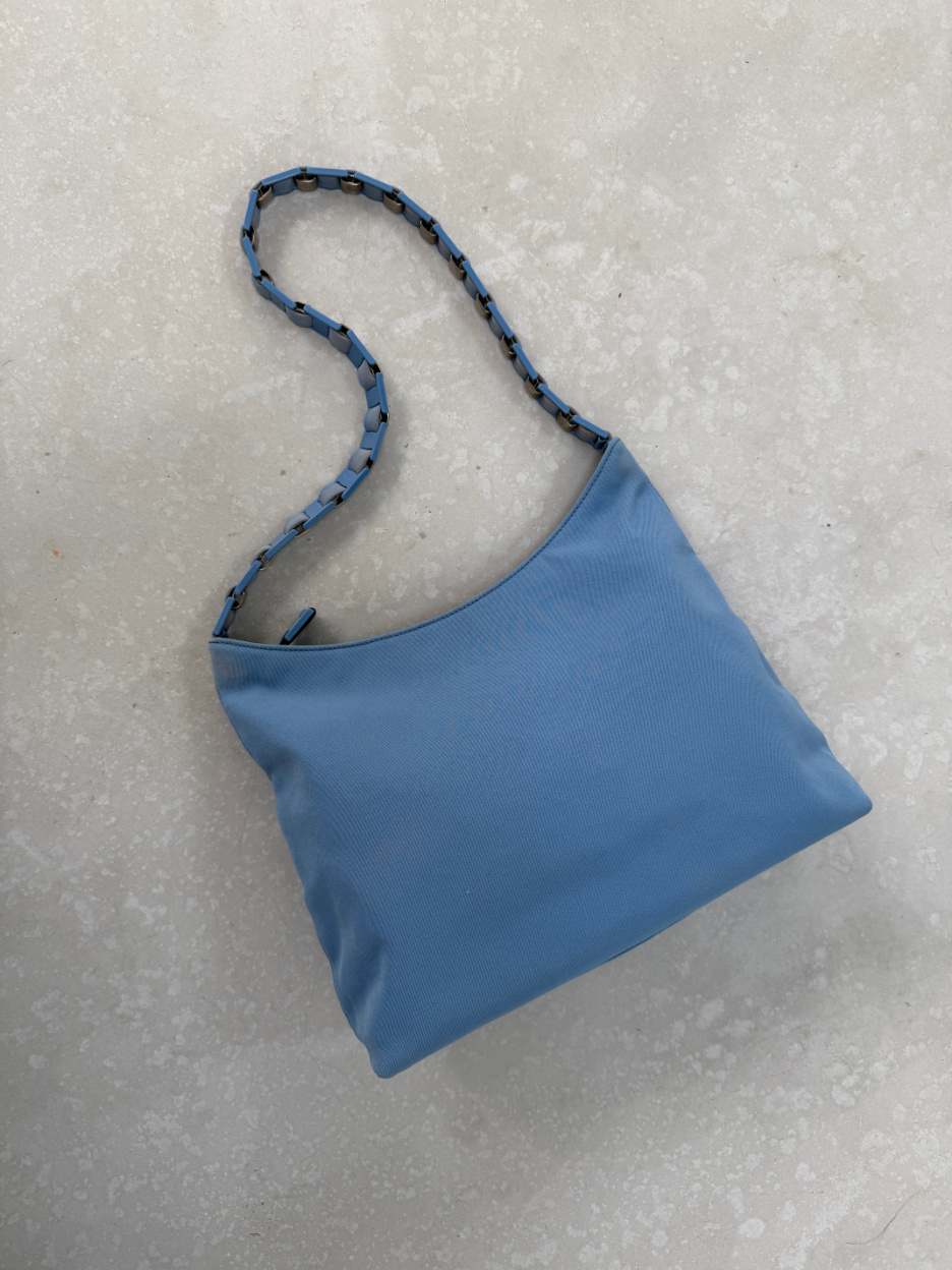 RR ARCHIVE Salvatore Ferragamo Canvas Shoulder Bag