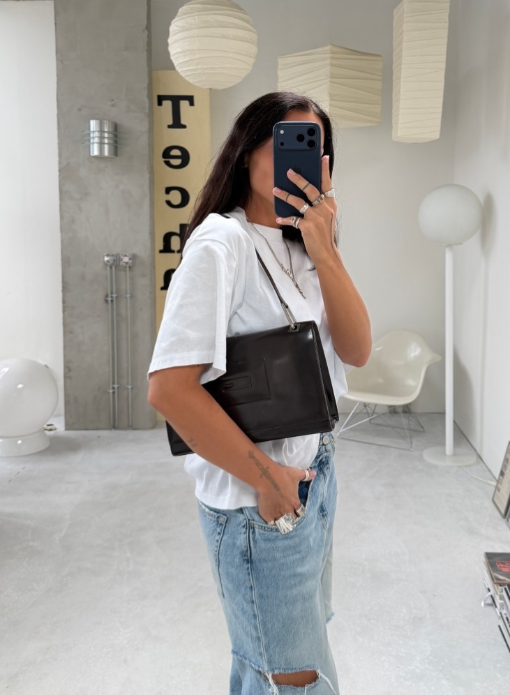 RR ARCHIVE Gucci Patent Leather Shoulder Bag