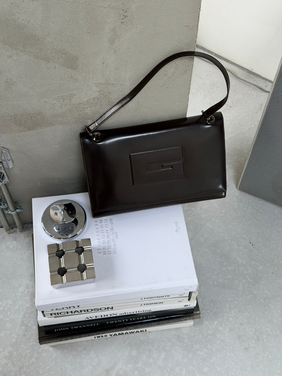 RR ARCHIVE Gucci Patent Leather Shoulder Bag