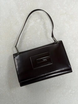 RR ARCHIVE Gucci Patent Leather Shoulder Bag