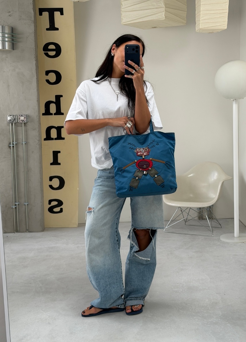 RR ARCHIVE Prada Nylon Chaos Man Tote