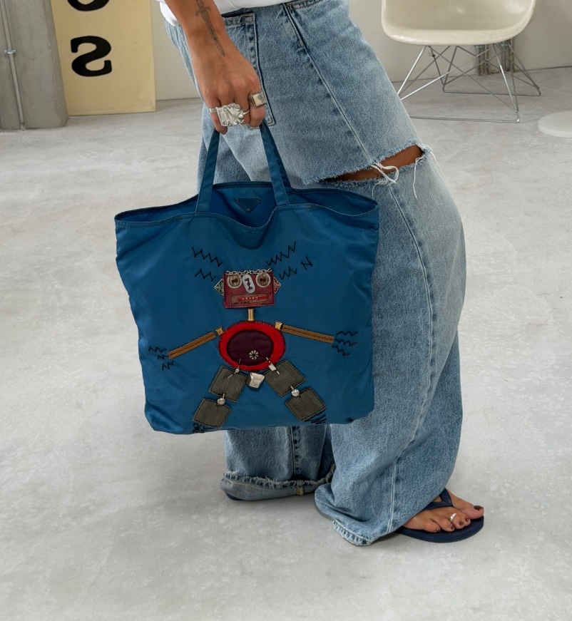 RR ARCHIVE Prada Nylon Chaos Man Tote