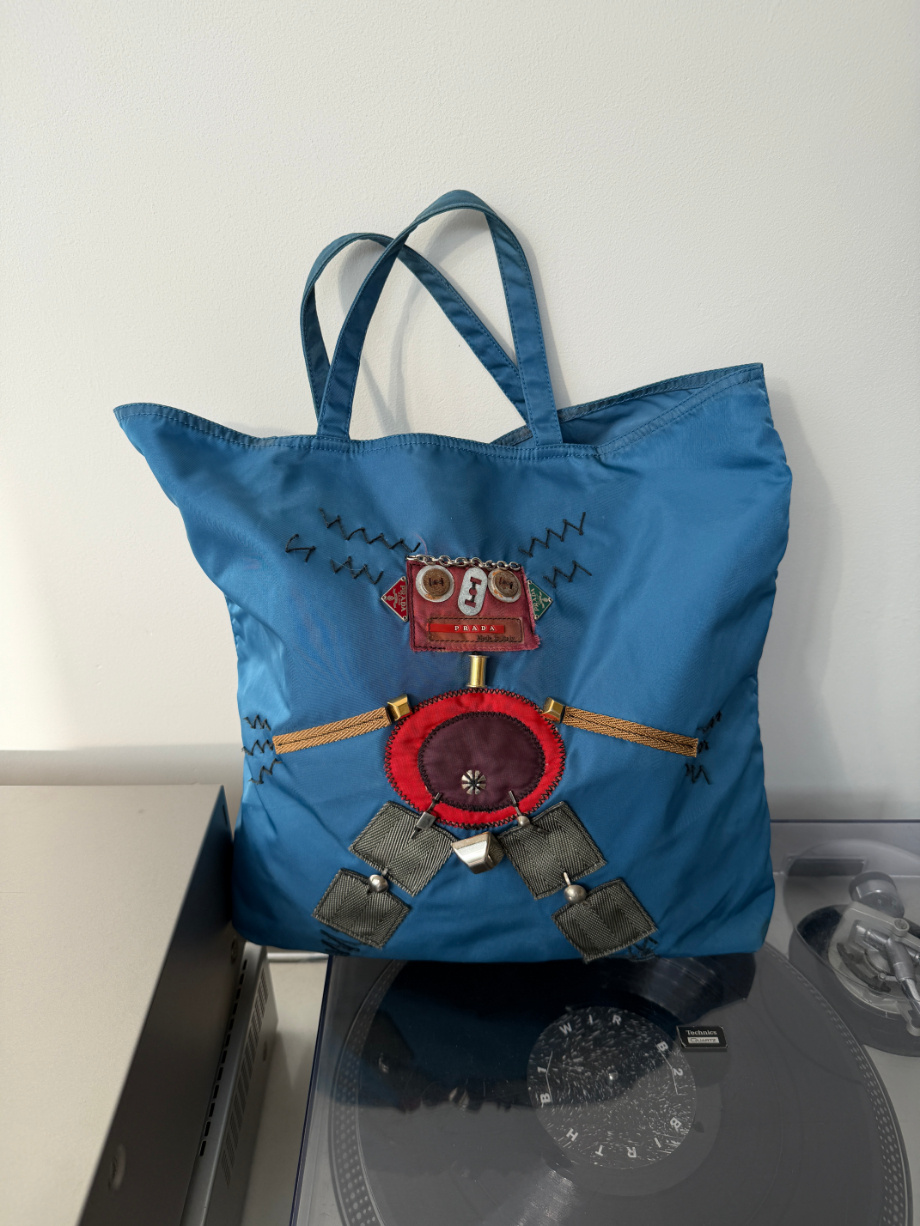 RR ARCHIVE Prada Nylon Chaos Man Tote