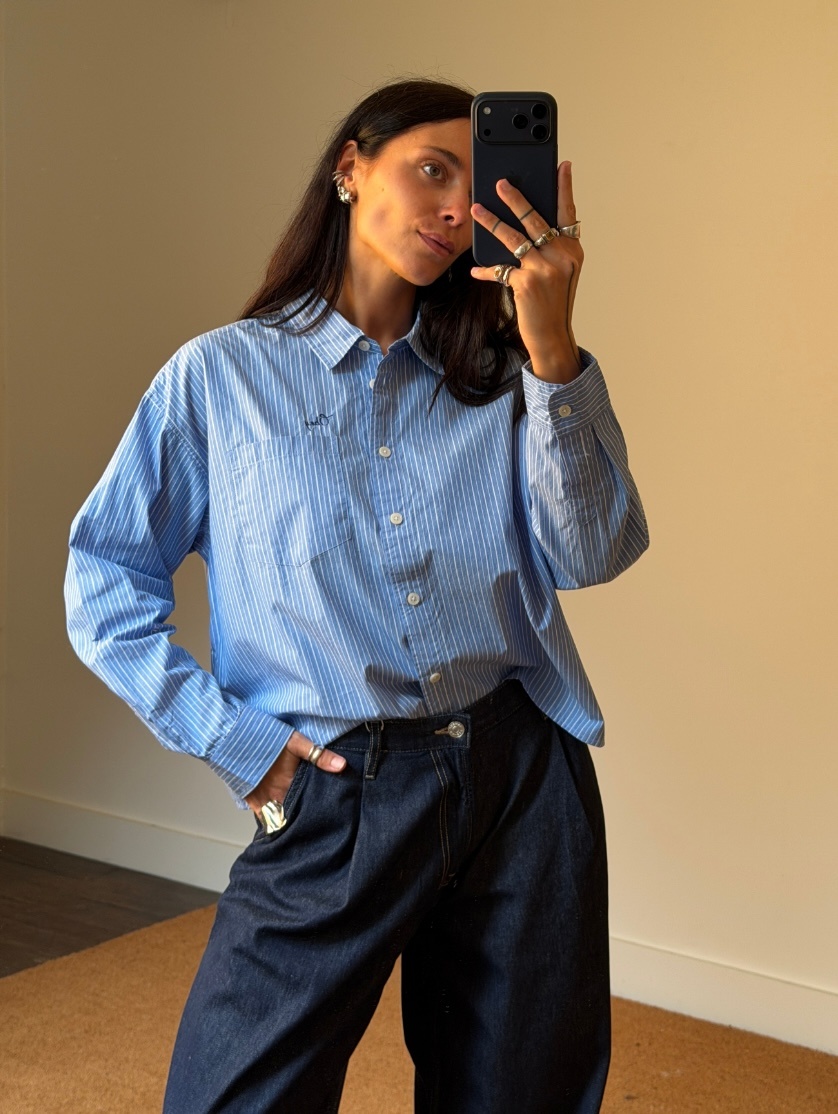 Obey Women Leisure Stripe Shirt