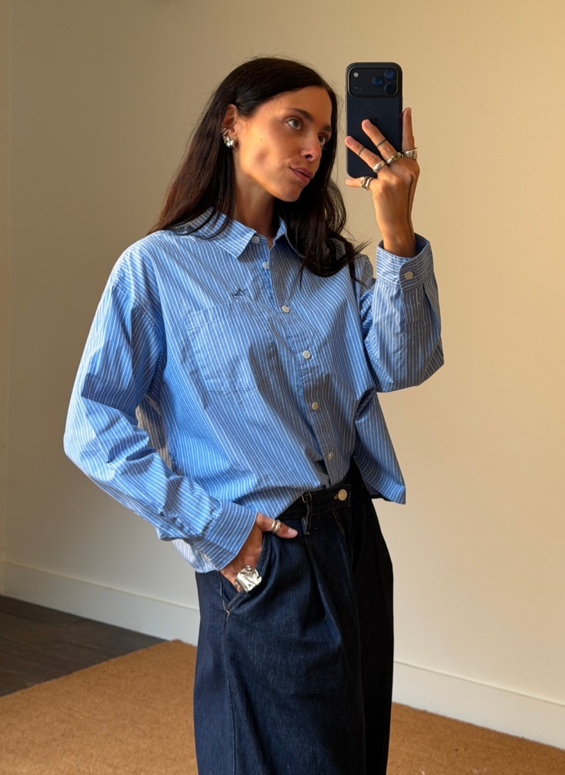 Obey Women Leisure Stripe Shirt