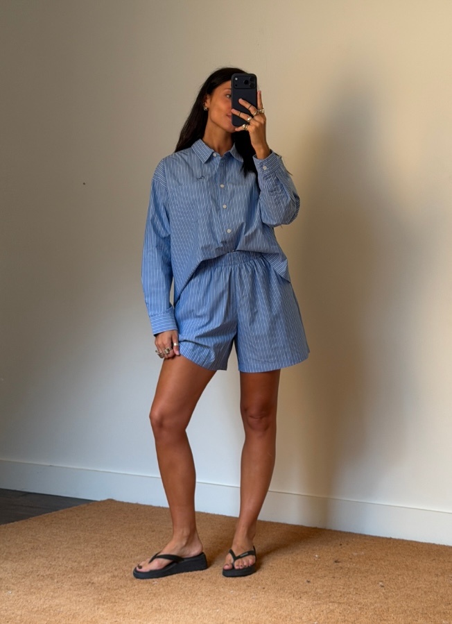 Obey Women Leisure Stripe Shirt
