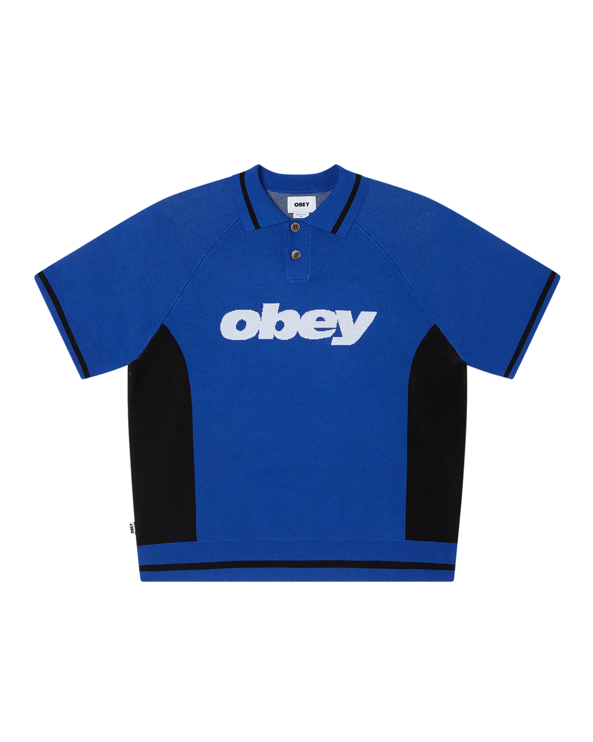 Obey Men Sport Polo Sweater