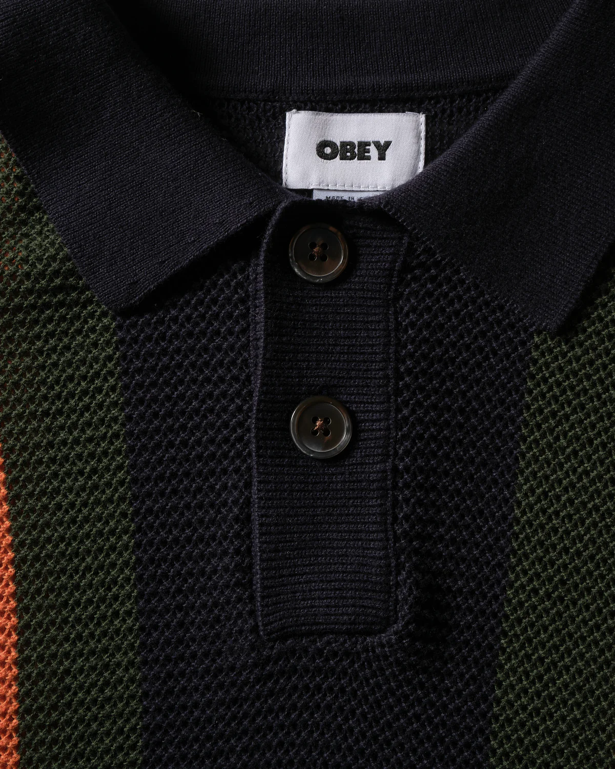 Obey Men Seth Polo Sweater