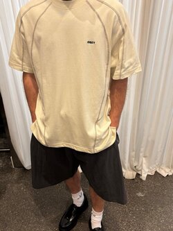 Obey Men Contrast Stitch T-Shirt