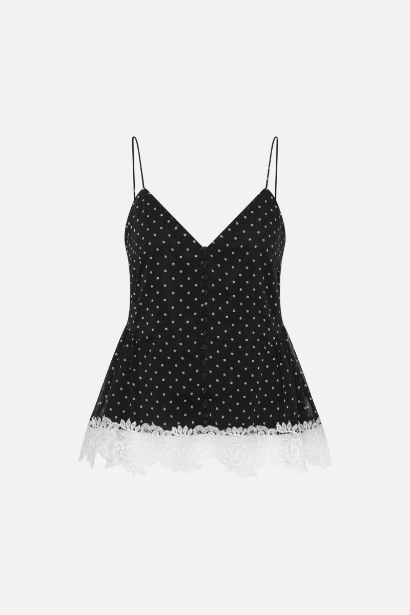 Rotate Laceband Camisole Top