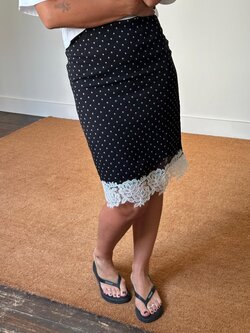 Rotate Laceband Pencilskirt
