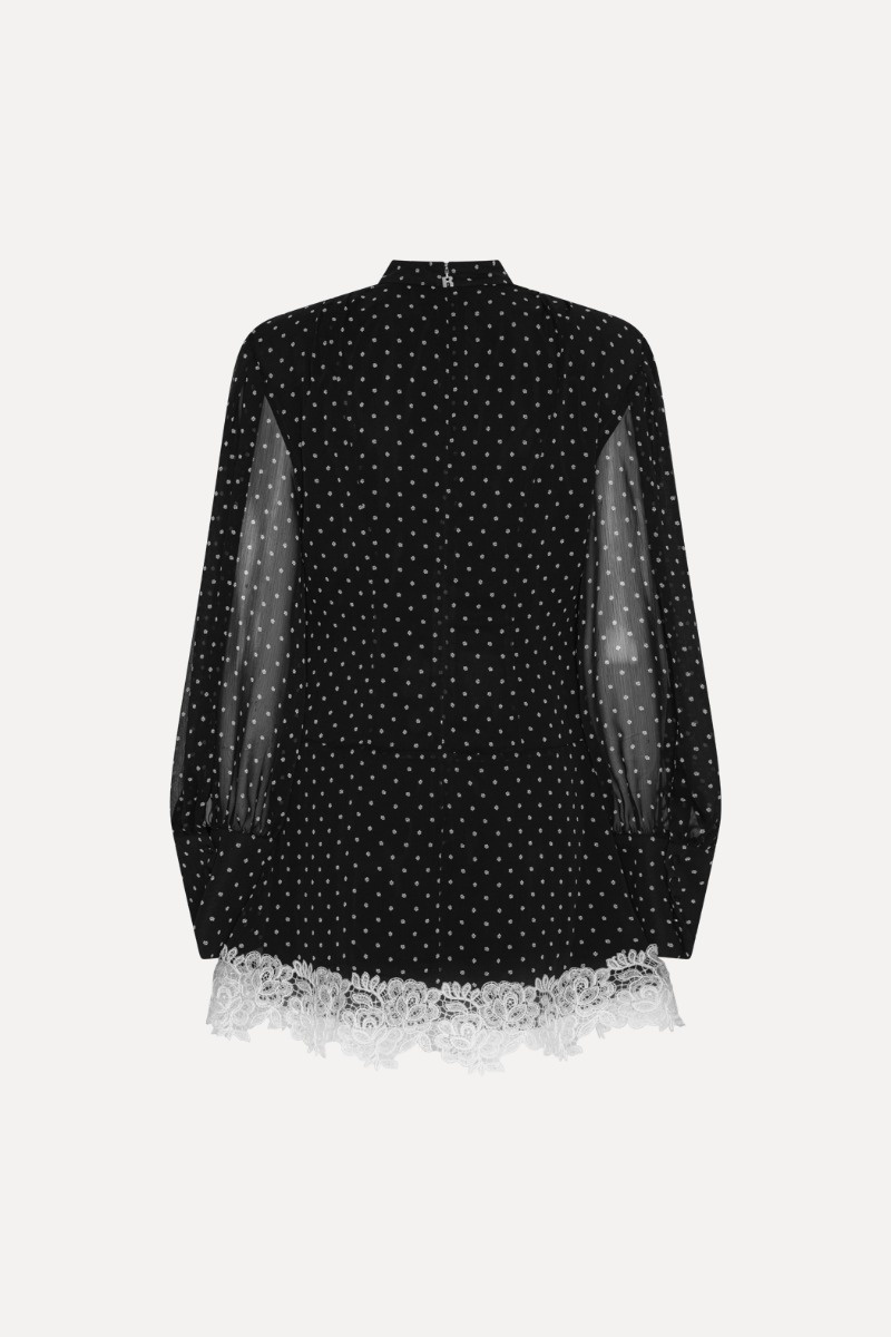 Rotate Lace Minidress