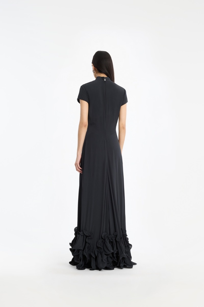 Rotate Maxi Capsleeve Dress