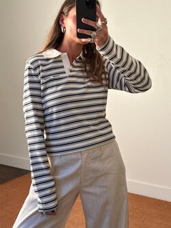 Samsoe Samsoe Women Sadonell LS Polo
