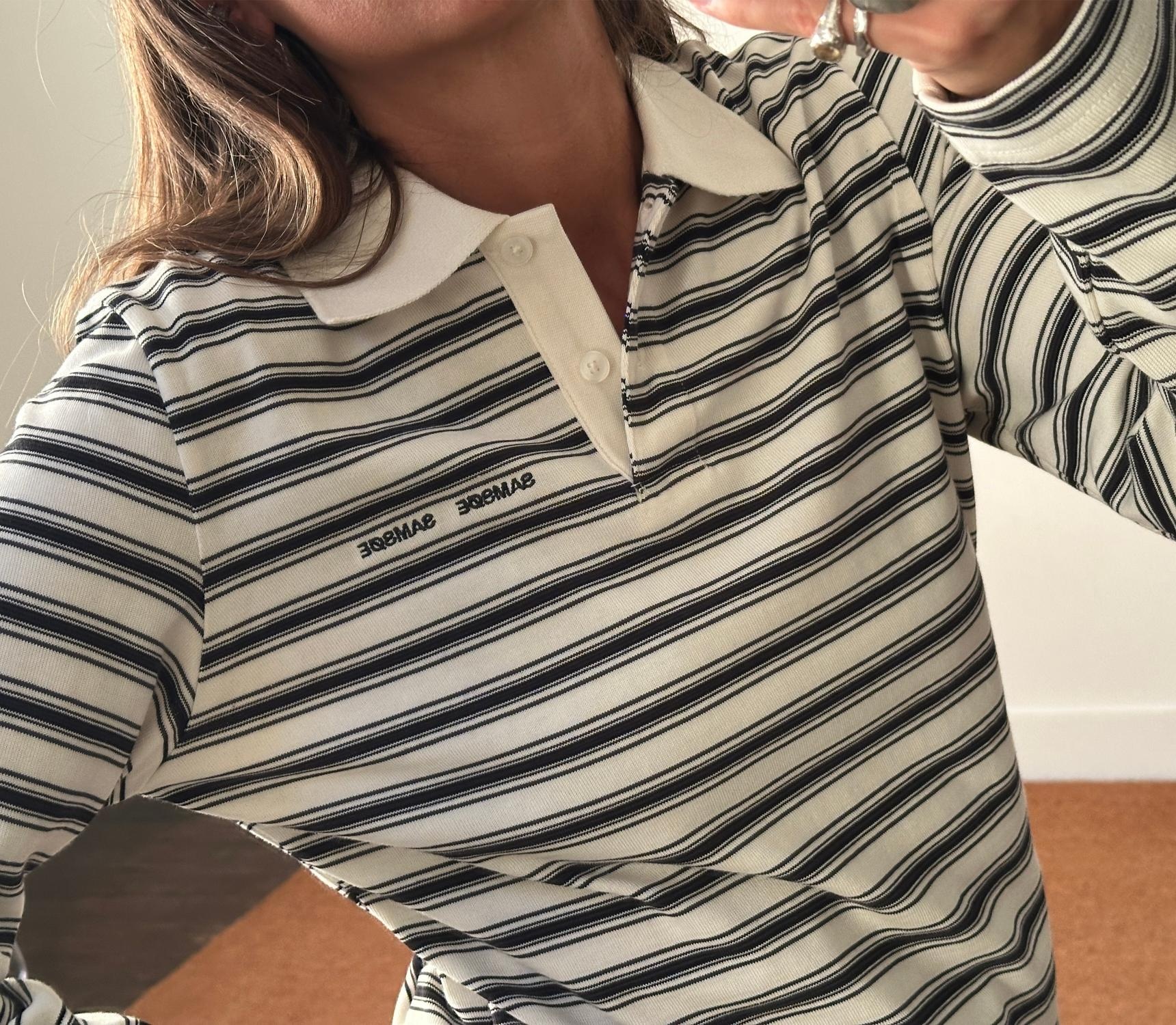 Samsoe Samsoe Women Sadonell LS Polo