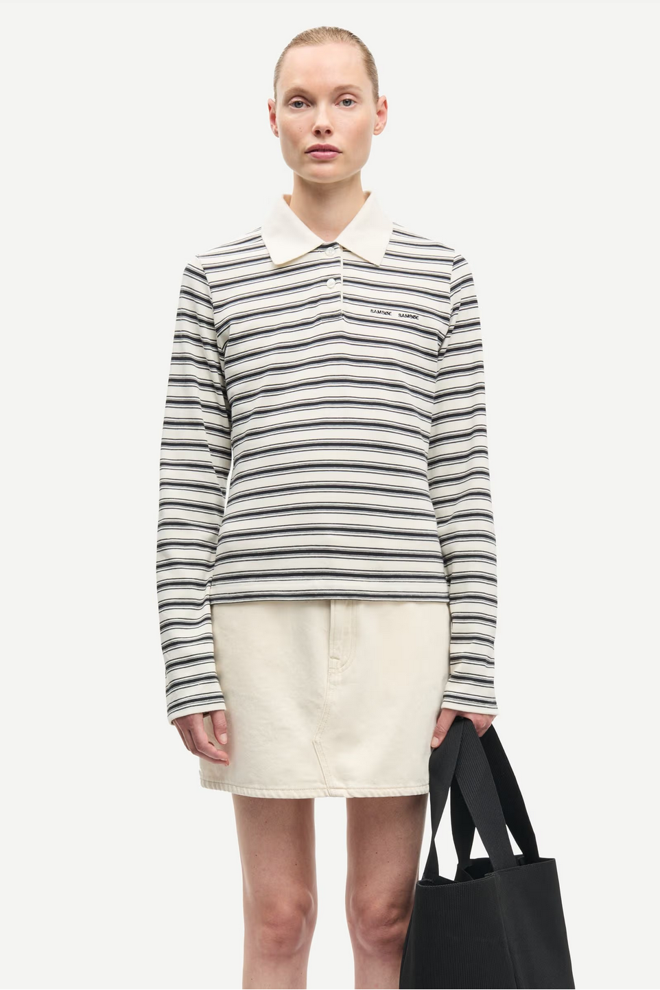 Samsoe Samsoe Women Sadonell LS Polo