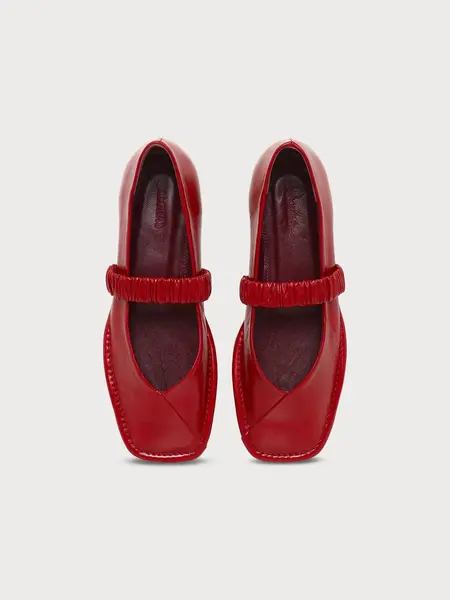 Alohas Lautan Leather Ballet Flats