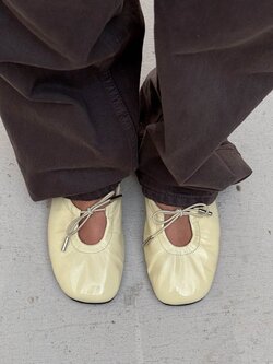 Alohas Rosalind Leather Ballet Flats