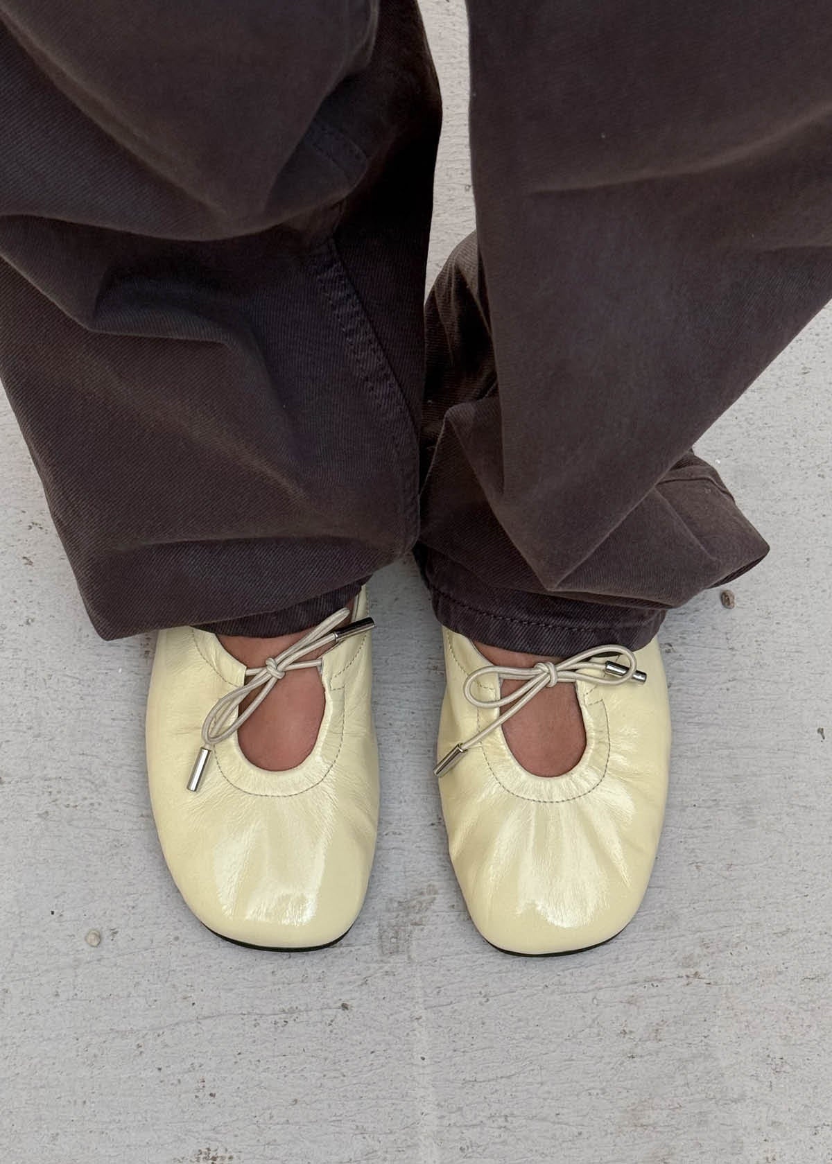 Alohas Rosalind Leather Ballet Flats