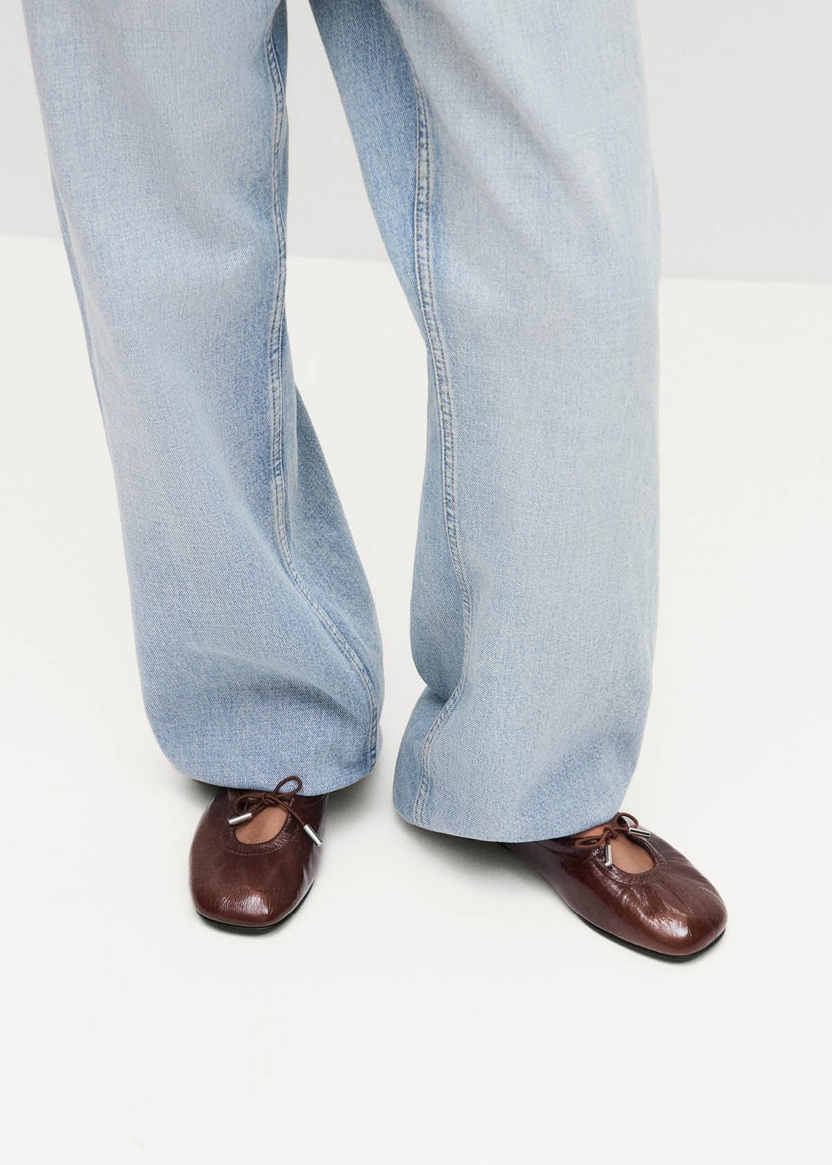 Alohas Rosalind Leather Ballet Flats