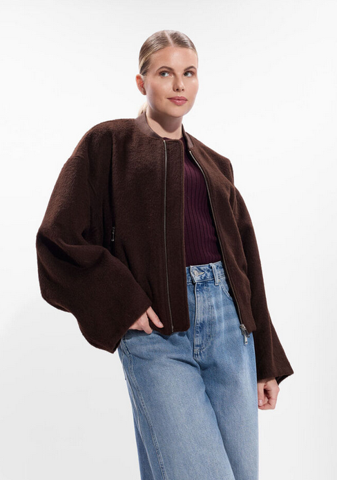 Herskind Monica Wool Bomber Jacket