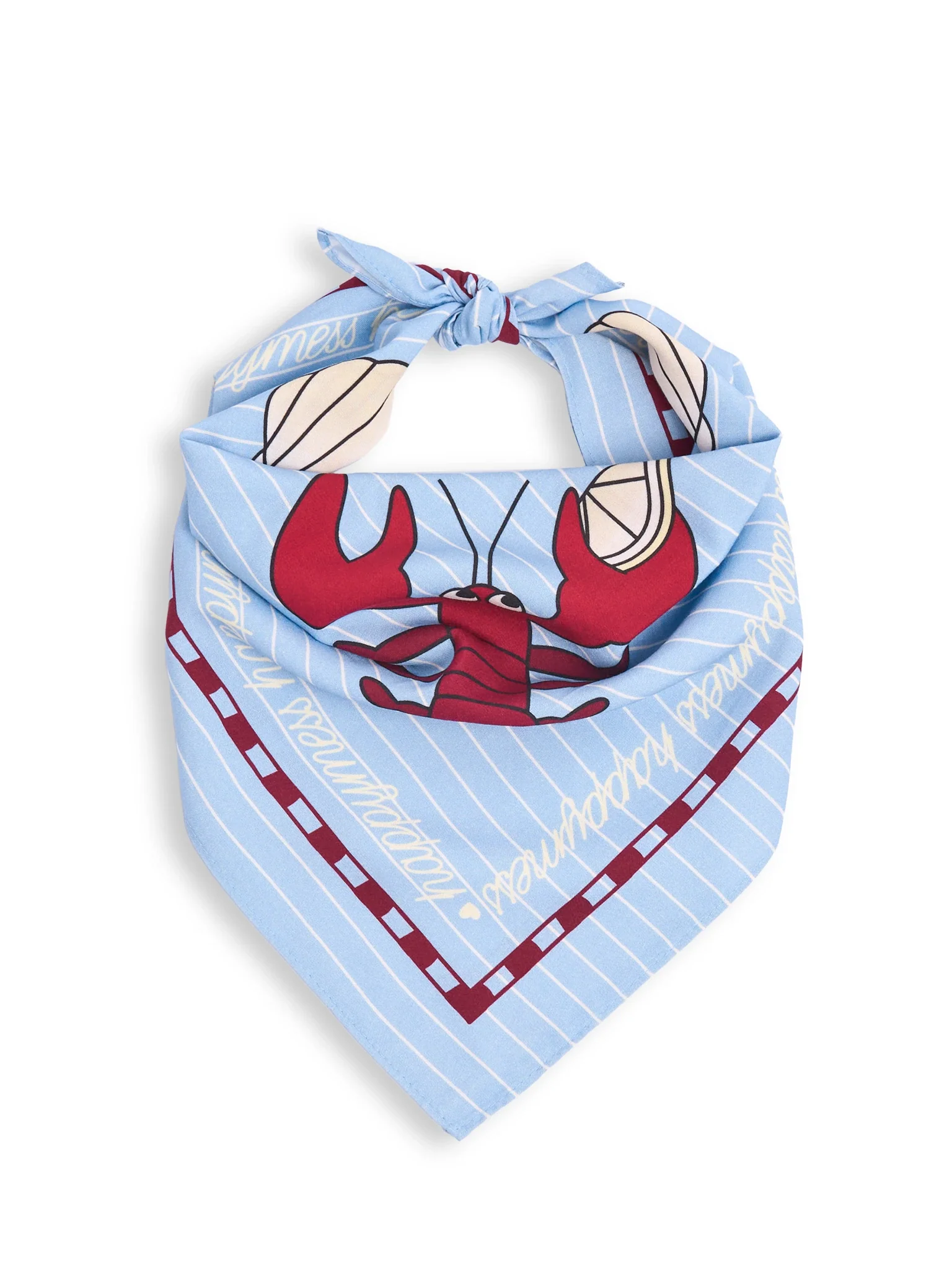 Happymess Mini Bandana Happy Lobster