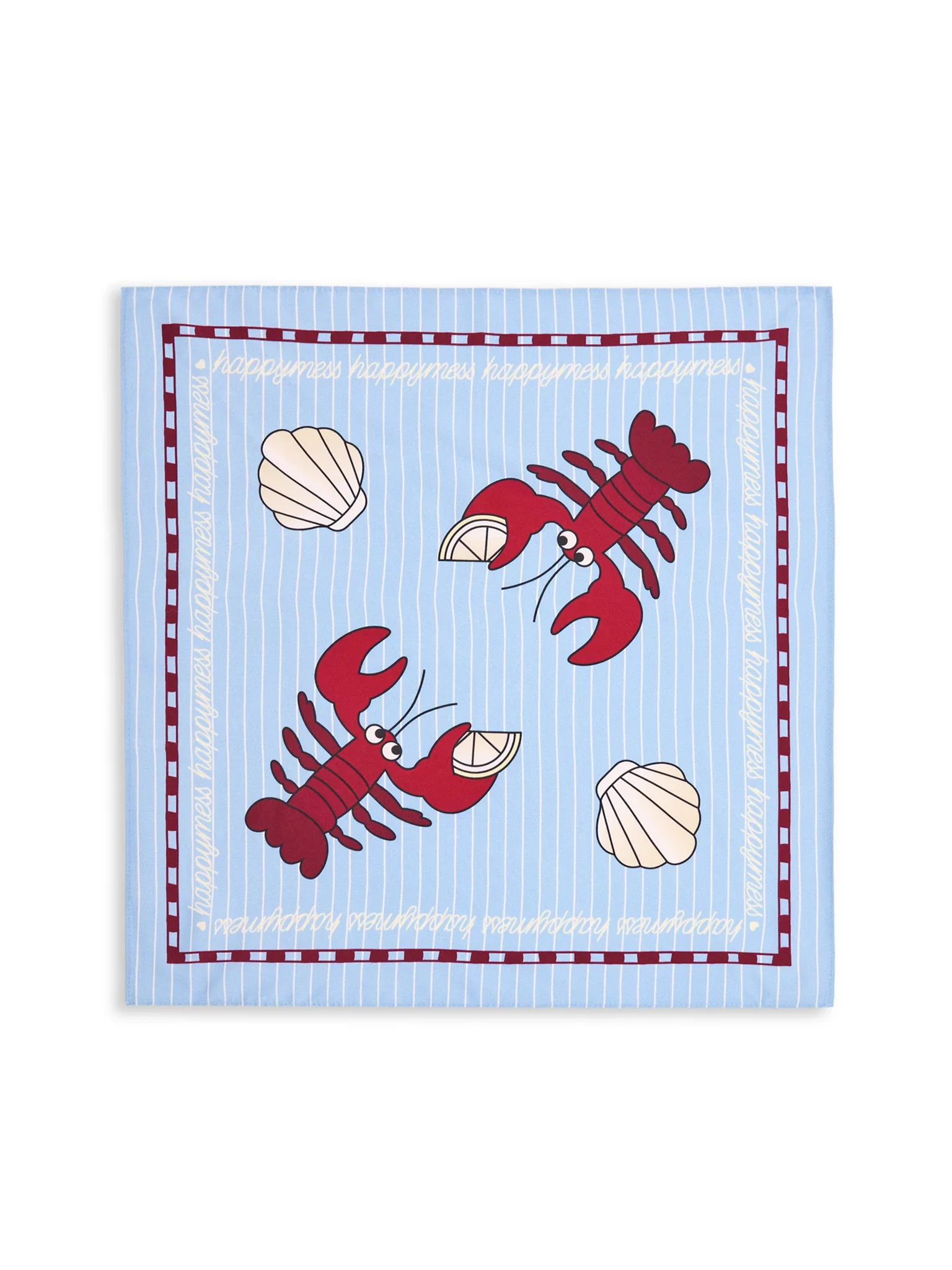 Happymess Mini Bandana Happy Lobster