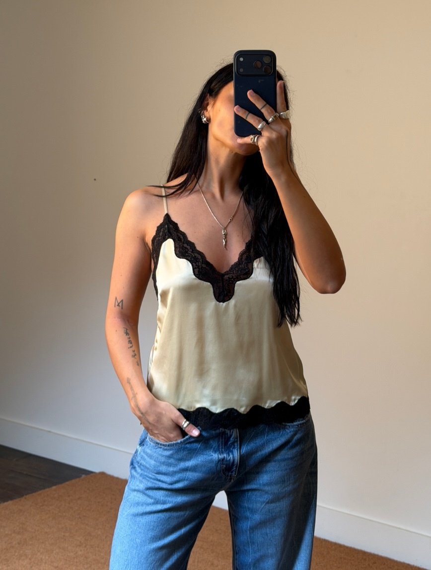 Rotate Pip Lace Top