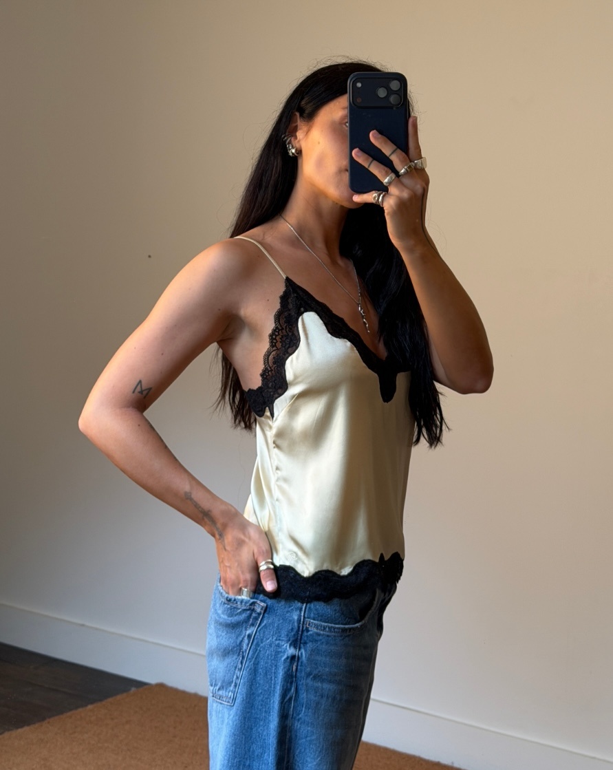 Rotate Pip Lace Top