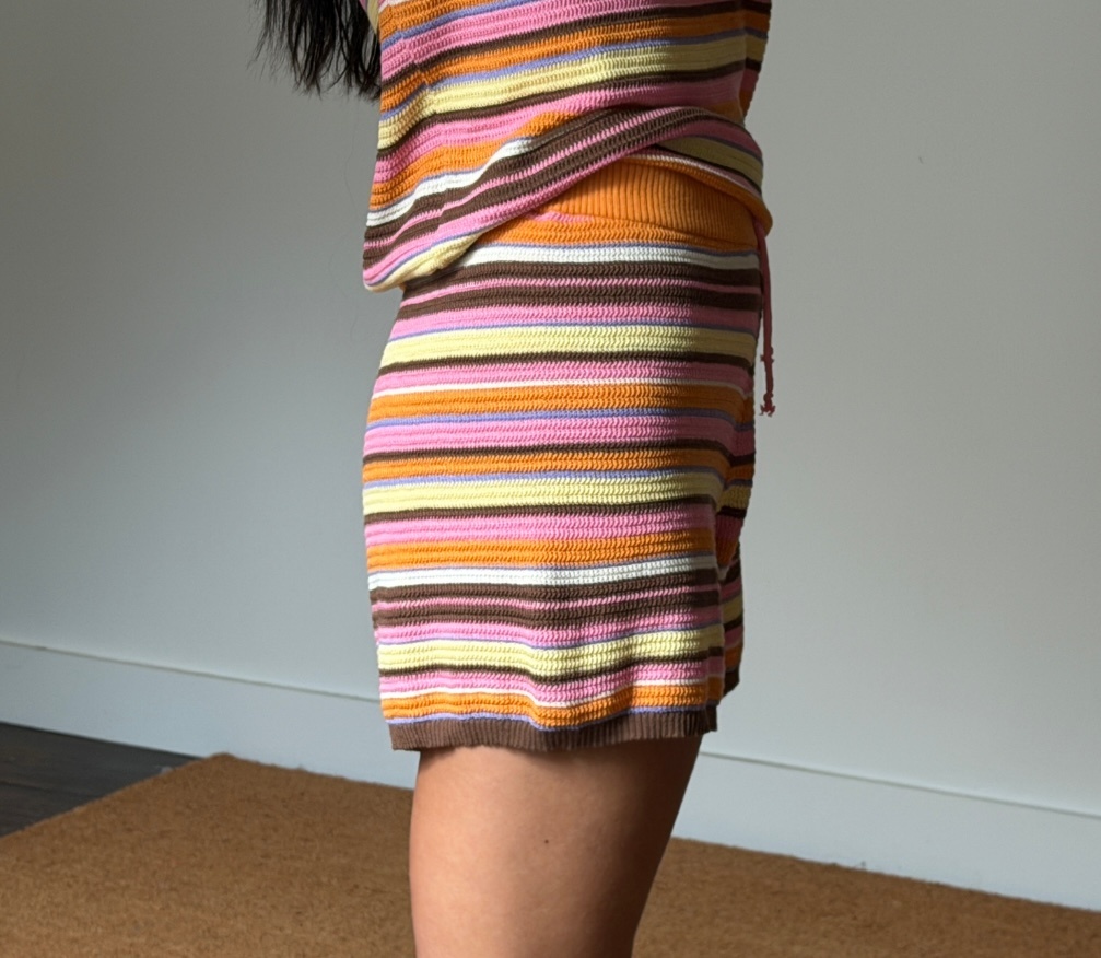 Happymess Orange Sunset Shorts