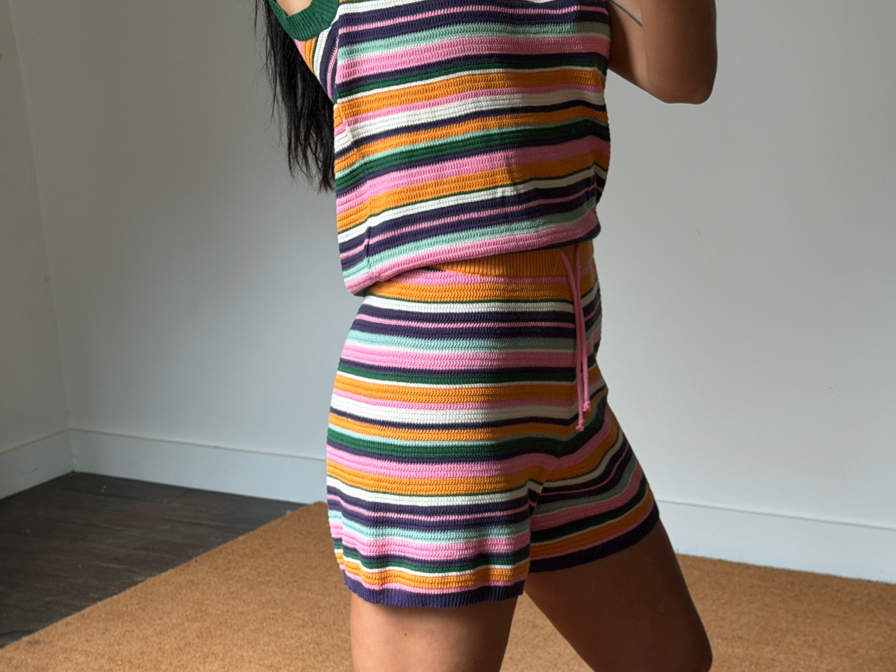 Happymess Tropical Garden Shorts