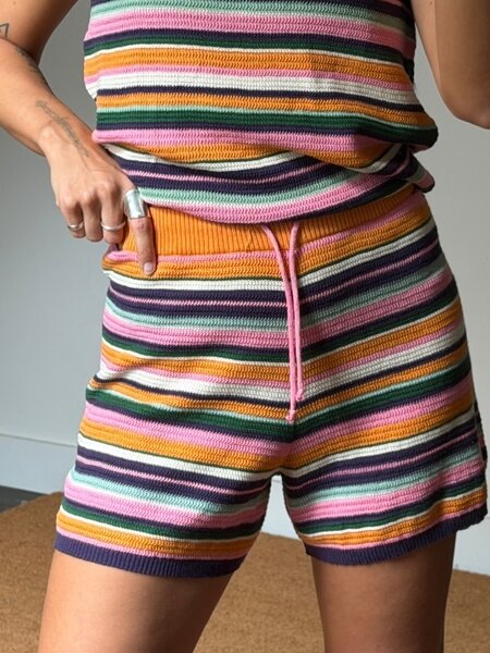 Happymess Tropical Garden Shorts