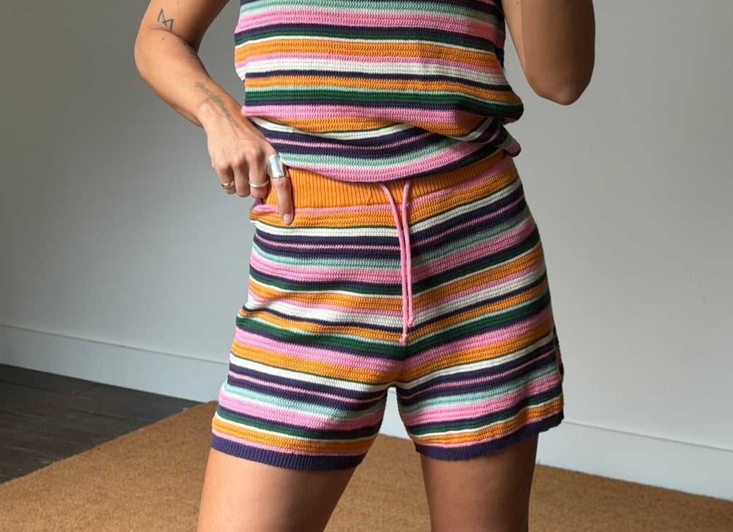 Happymess Tropical Garden Shorts