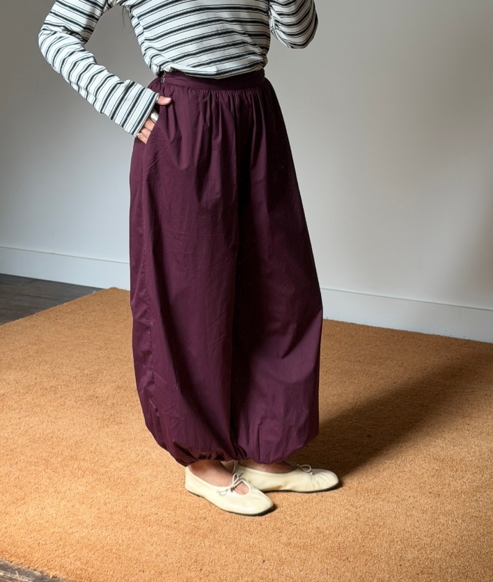 Rotate Balloon Pleated Trousers