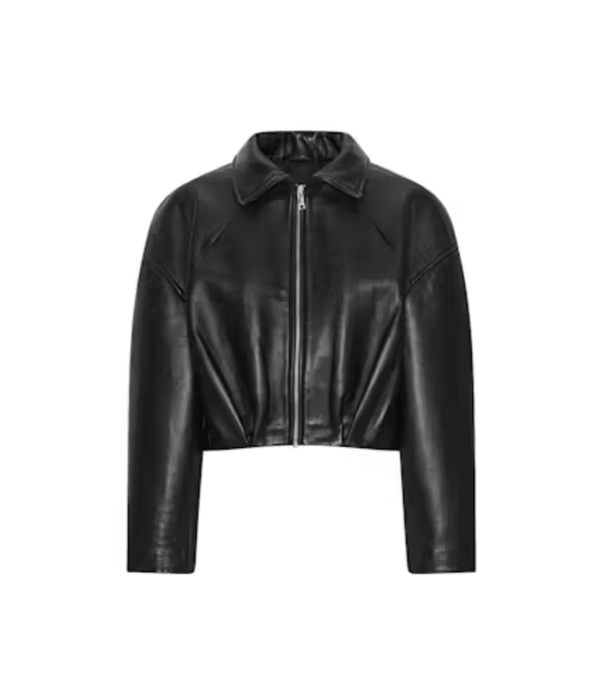 Rotate Bonded Leather Jacket
