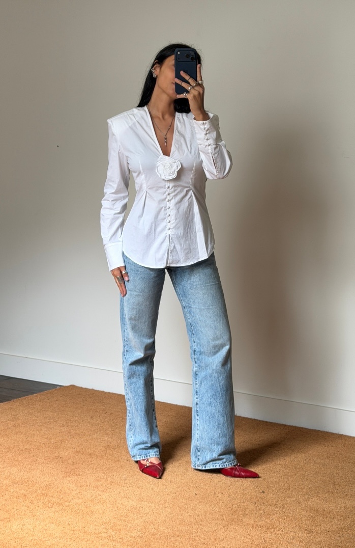 Rotate Fitted Shirt