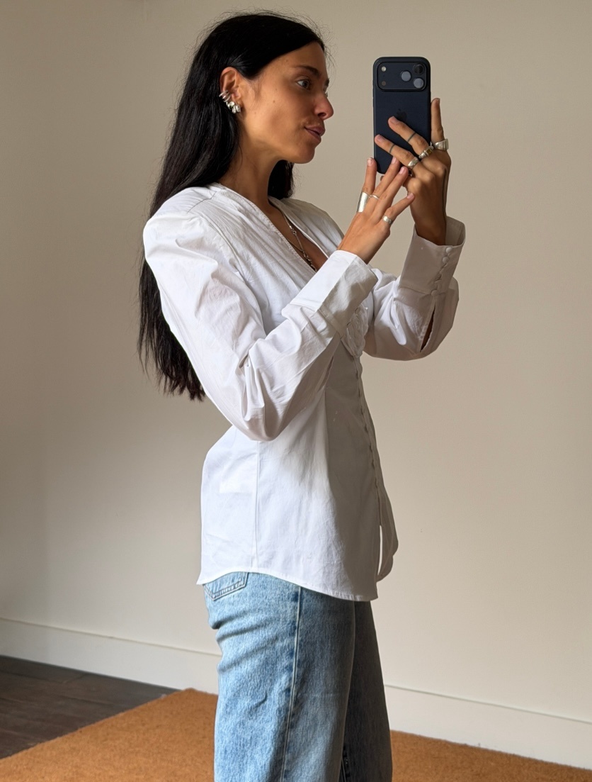 Rotate Fitted Shirt