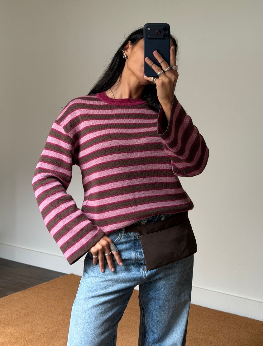 Happymess Berry Knit