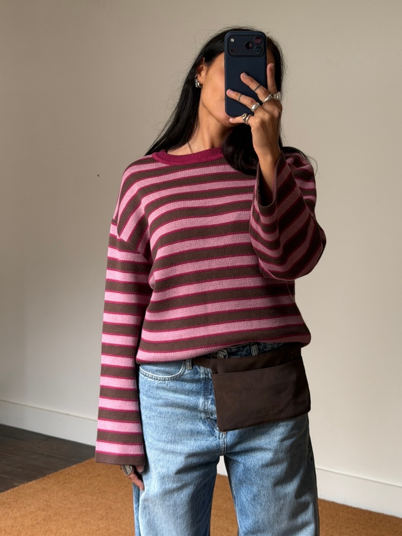 Happymess Berry Knit
