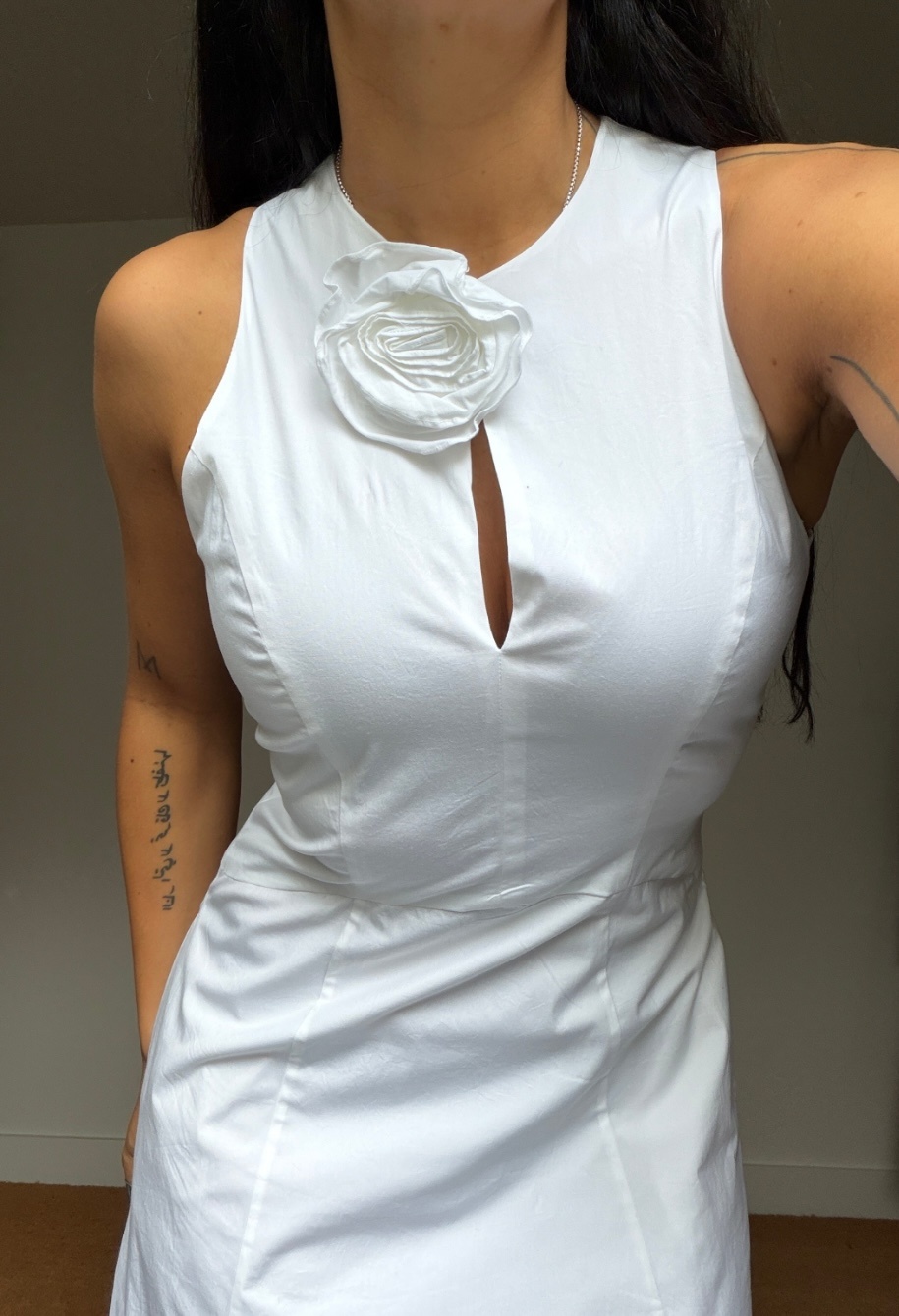 Rotate Sleeveless Midi Dress