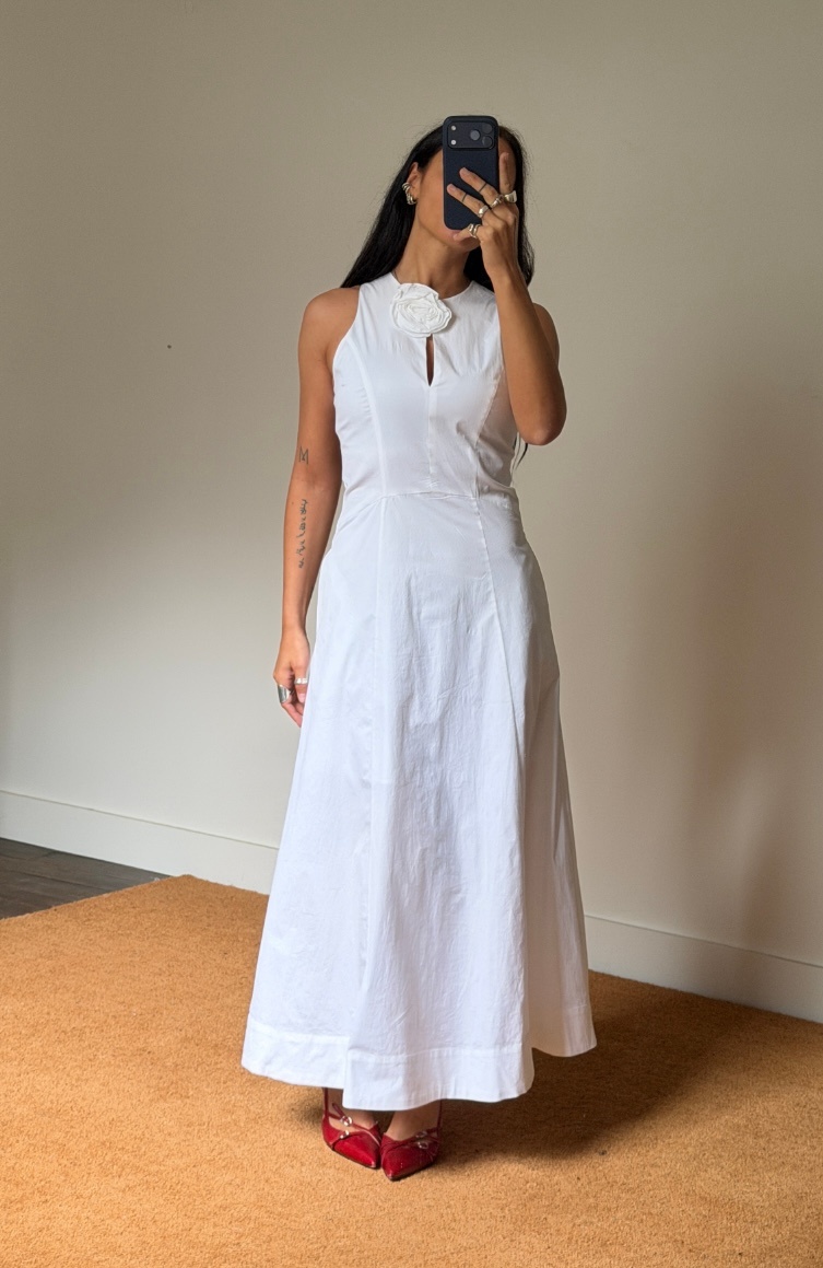 Rotate Sleeveless Midi Dress