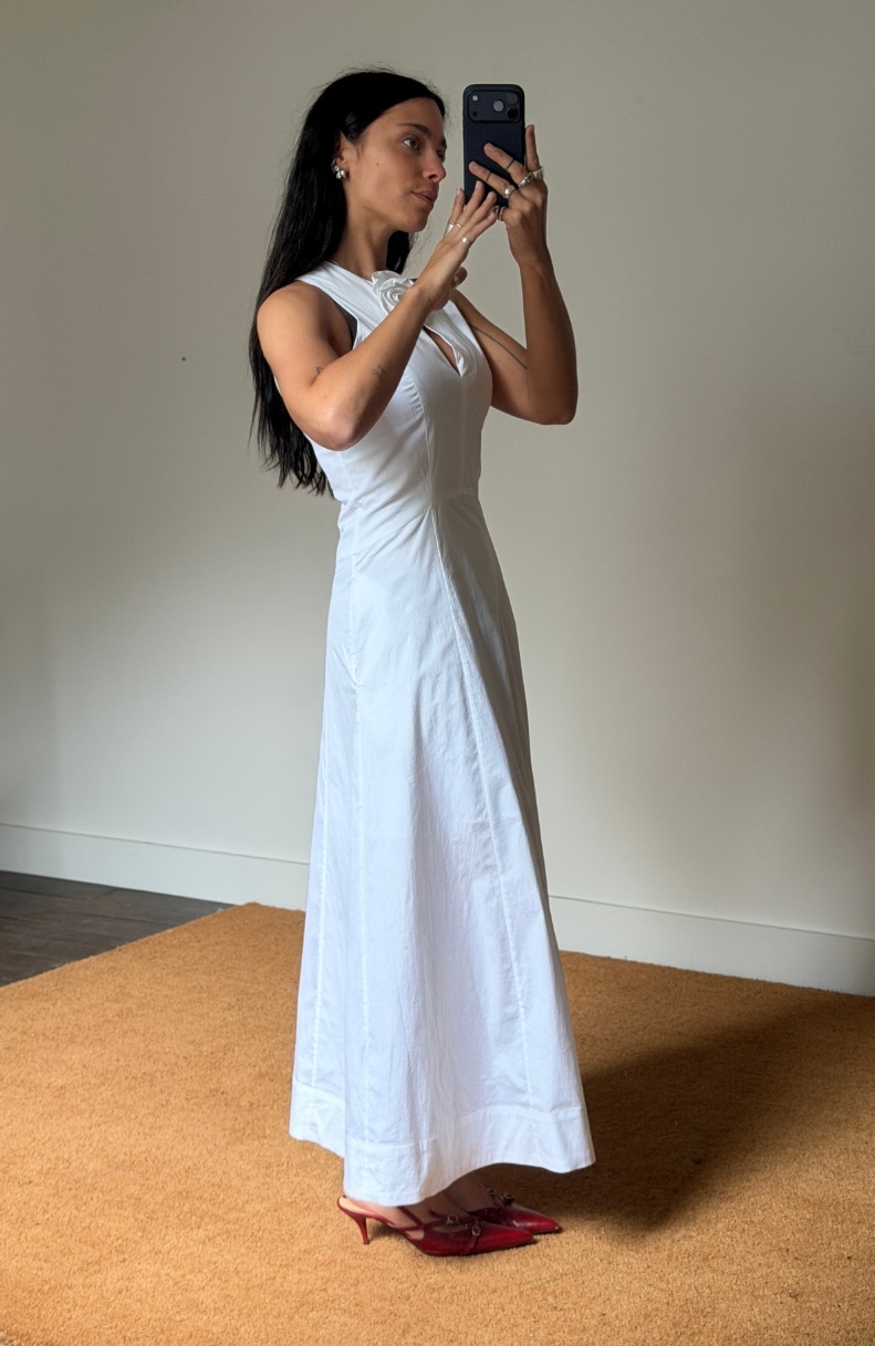 Rotate Sleeveless Midi Dress