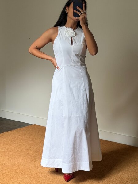 Rotate Sleeveless Midi Dress
